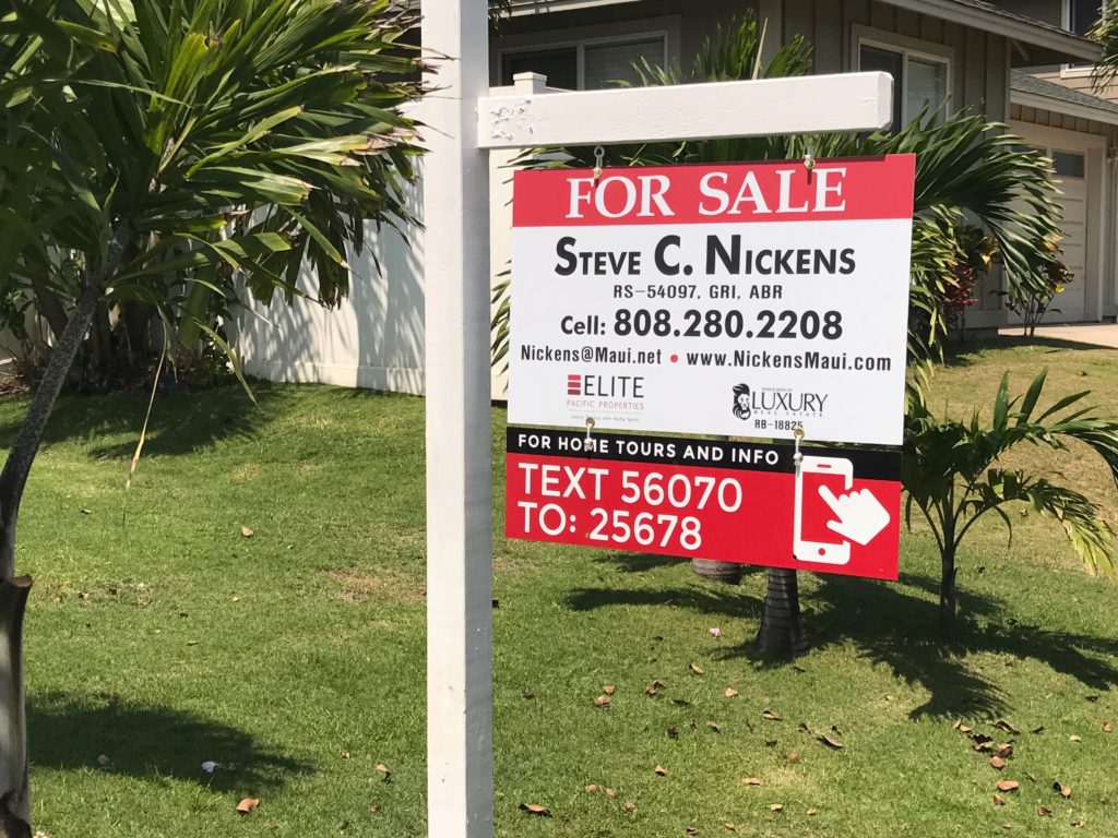 Buying homes in Maui