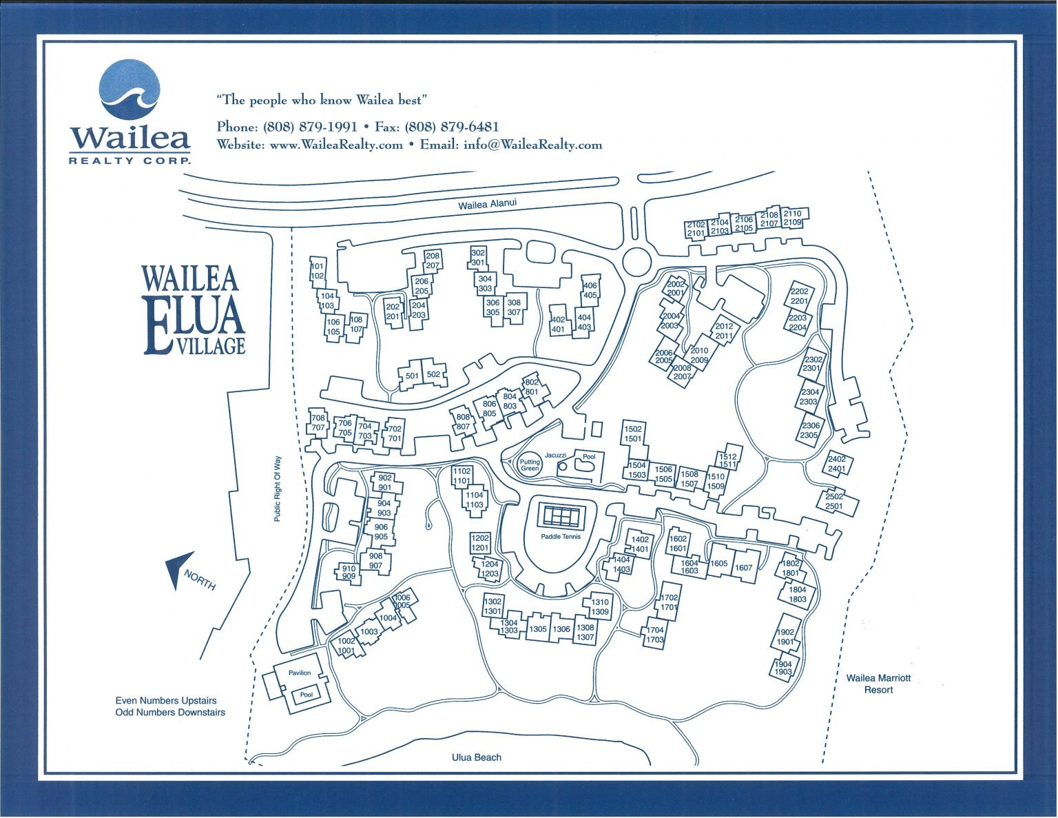 Wailea Elua Village Condos Wailea - Elua Plat Map 1 1536x1187